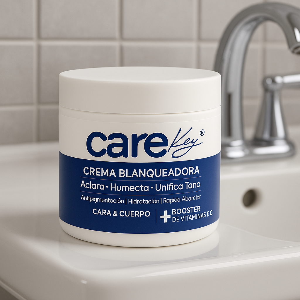 Care Key Whitening Cream 3 in 1 - With Vitamin E & C - 4 Oz