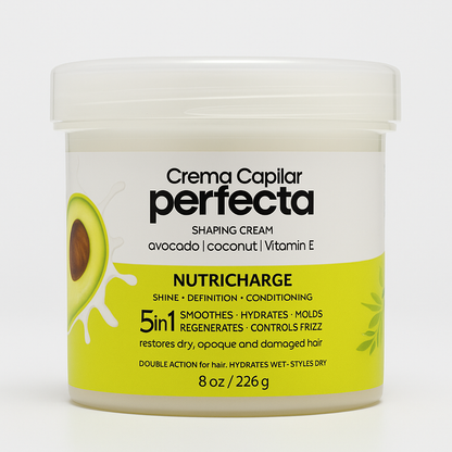 Perfecta Hair Cream – Avocado & Coconut - 8 oz