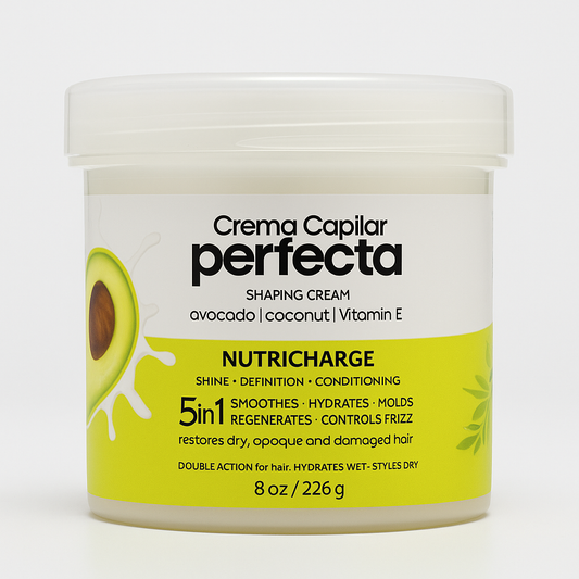 Perfecta Hair Cream – Avocado & Coconut - 8 oz