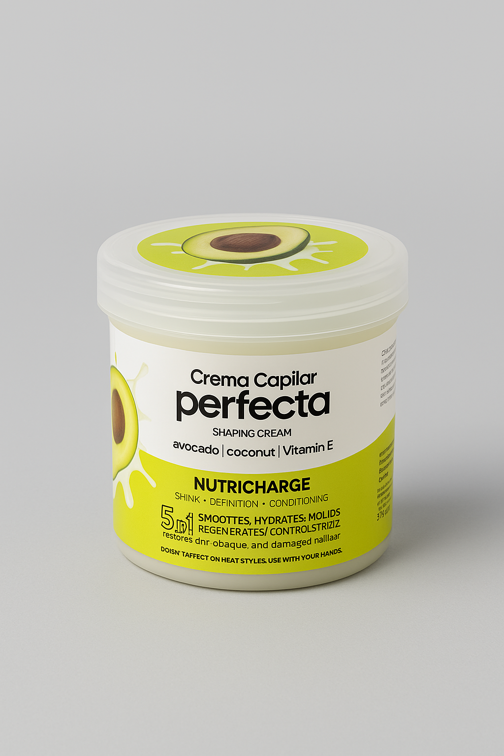 Perfecta Hair Cream – Avocado & Coconut - 8 oz