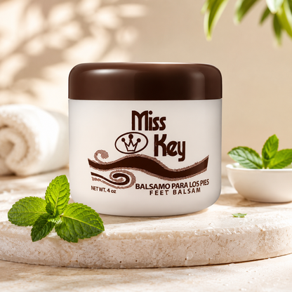 Miss Key Feet Balsam – Soothing Foot Care Cream (4 oz)