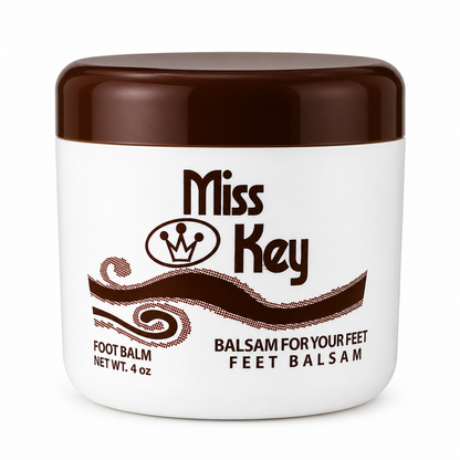 Miss Key Feet Balsam – Soothing Foot Care Cream (4 oz)