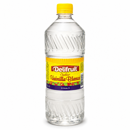 Delifruit Clear Vanilla Extract – Premium Flavor for Baking & Desserts - 32 oz