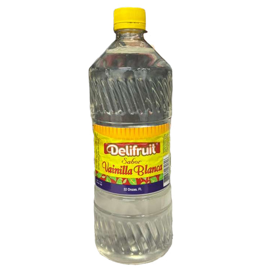 Delifruit Clear Vanilla Extract – Premium Flavor for Baking & Desserts - 32 oz