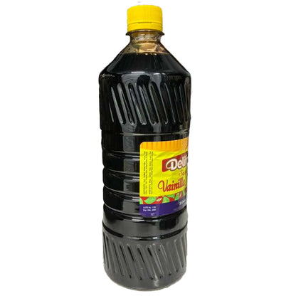Delifruit Black Vanilla Extract – Premium Flavor for Baking & Desserts - 32 oz