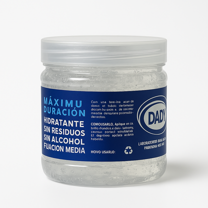 Dady Hair Gel – 16 oz | Strong Hold Styling Gel”